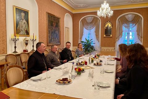 Львівську архиєпархію УГКЦ відвідала представниця «Реновабісу» Тереза Ґрабінґер