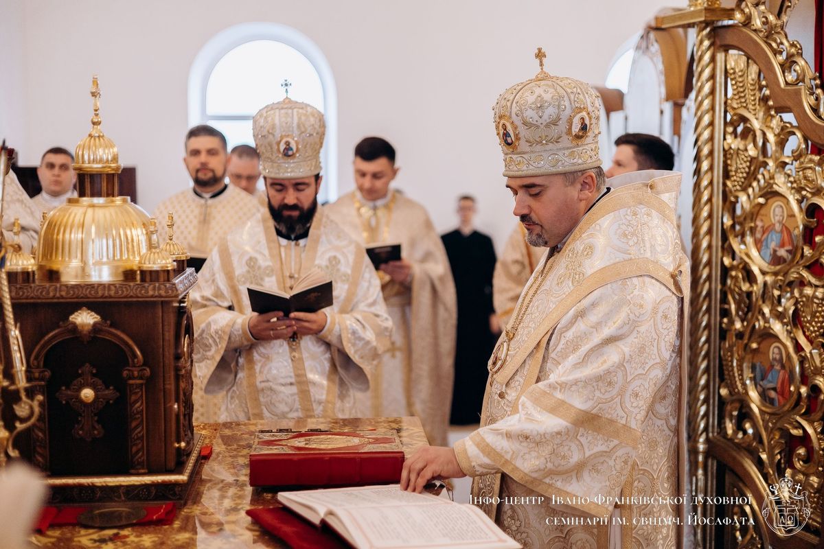 Владика Андрій Хім’як у день храмового празника ІФДС: «Святий Йосафат є великим даром для нашої Церкви!»