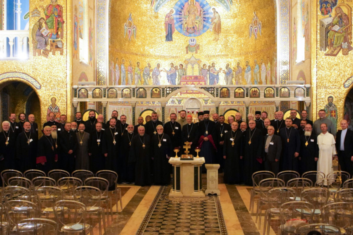 Учасники Зустрічі східних католицьких ієрархів Європи відвідали собор Святої Софії в Римі