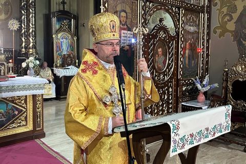 Від «лева у всьому» до «всемилостивого»: духовні уроки з життя святого Пантелеймона від єпископа Ярослава Приріза