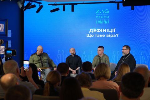 «У час війни людина знаходить сенс, коли захищає життя», — Блаженніший Святослав на зустрічі «Окопний Господь»