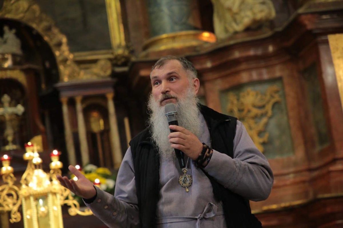 У Гарнізонному храмі у Львові владика Венедикт Алексійчук презентує свою нову книгу «Школа молитви»