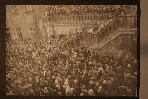 Святоюрський комплекс. Прощання з митрополитом Андреєм Шептицьким