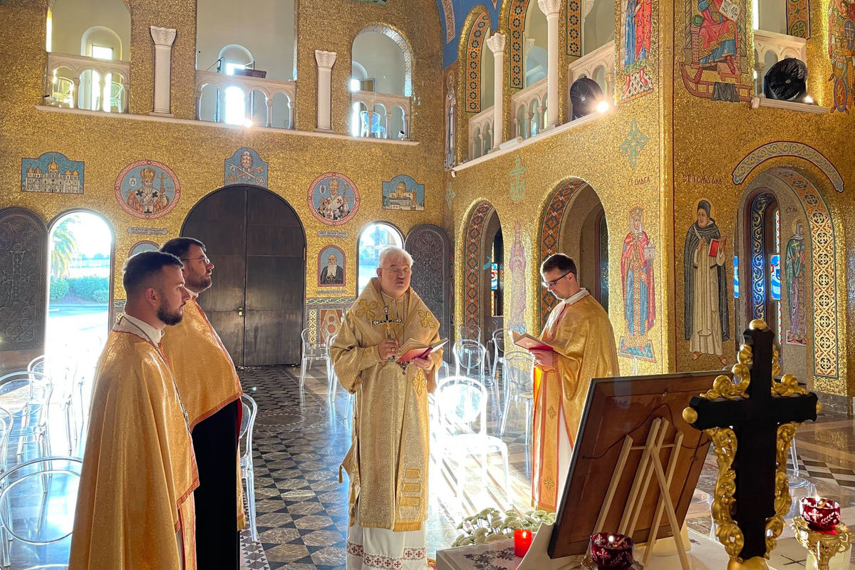 Владика Йосиф Мілян у Римі очолив молитву на спомин про патріарха Йосифа Сліпого