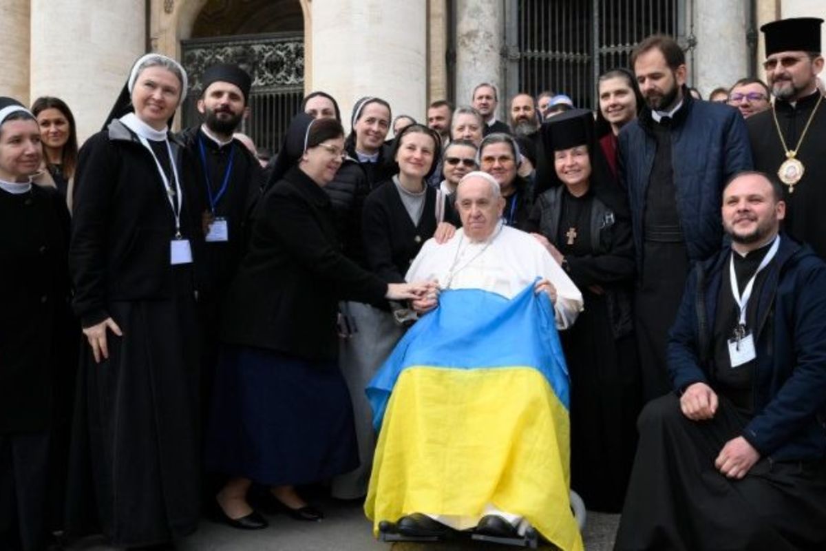 Папа поновив заклик молитися за українців, які є жертвами великої жорстокості