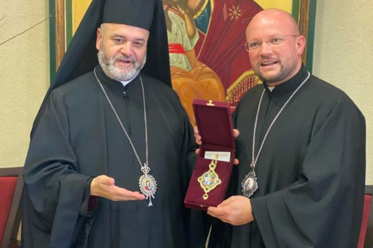 У Хайфі єпископ УГКЦ зустрівся з архиєпископом Мелхітської Греко-Католицької Церкви